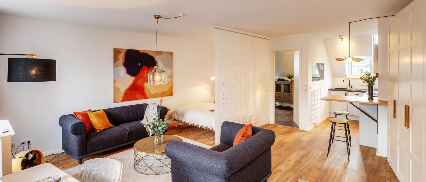 ático München Lehel 02 zona de día  12257