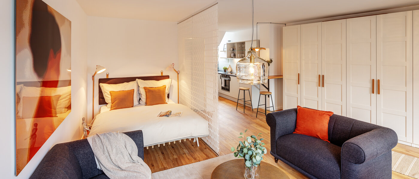 ático München Lehel 03 zona de día  12257