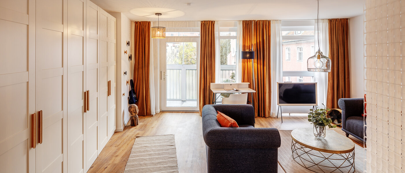 ático München Lehel 04 zona de día  12257