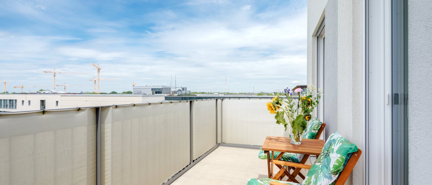 apartamento München Messestadt Riem 02 balcón 12258
