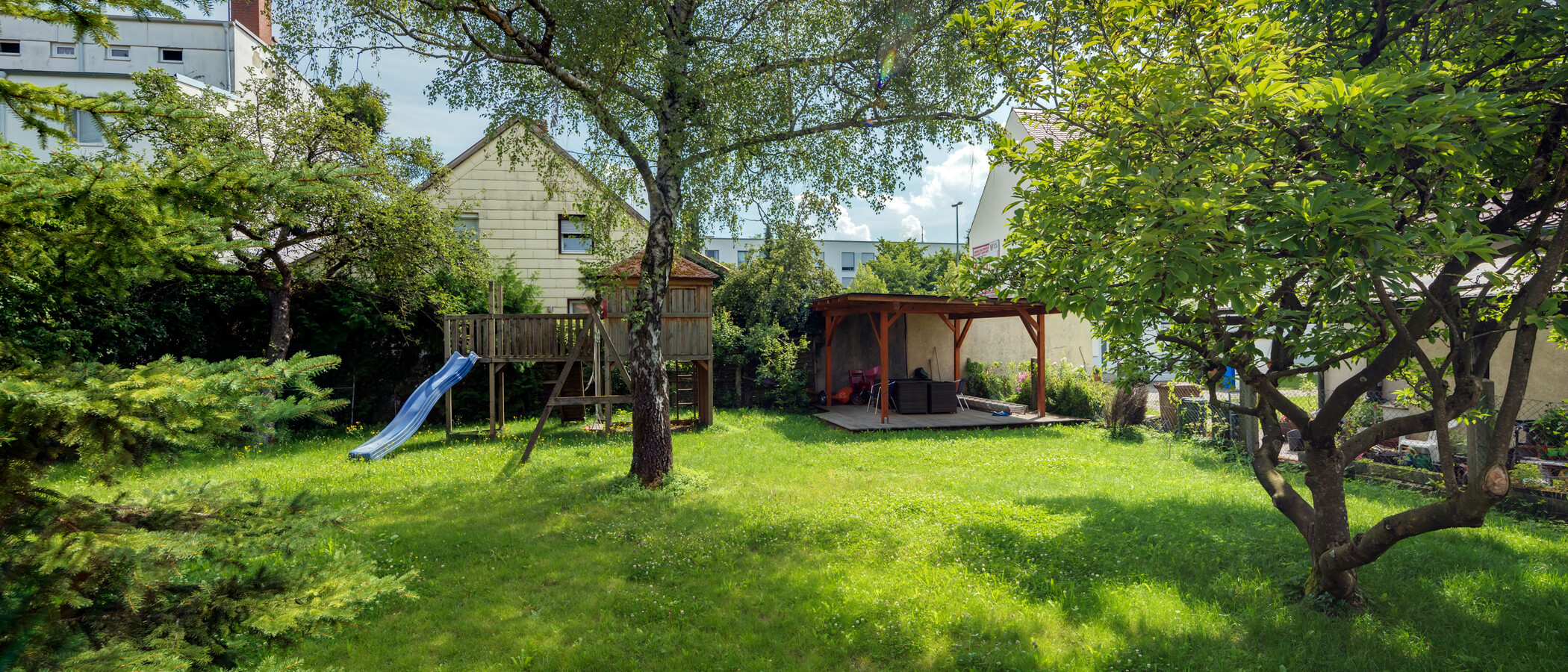 apartamento München Moosach 02 jardín comunitario 12283