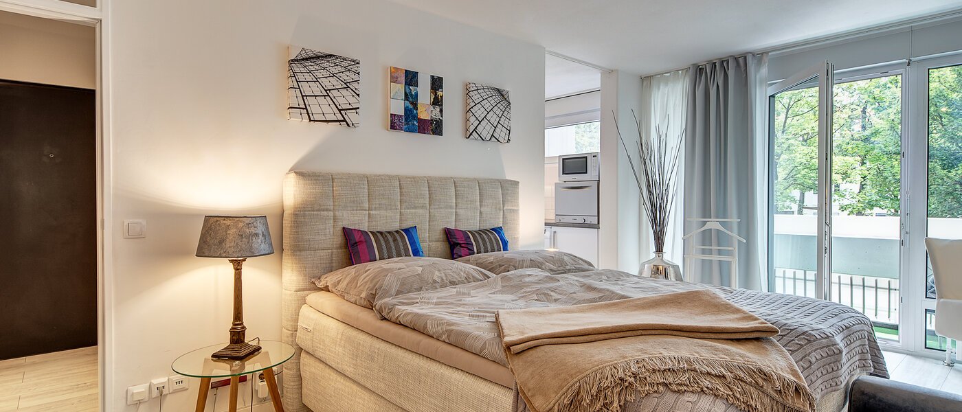 apartamento München Schwabing-West 01 zona de dormir 12284