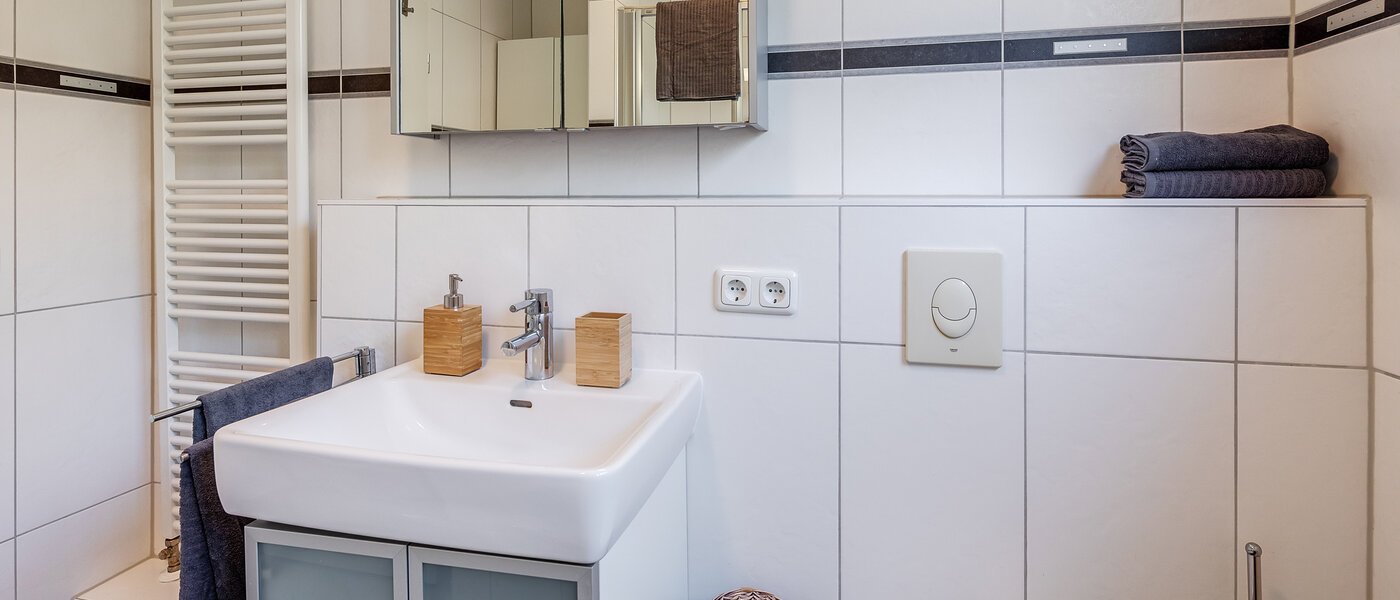 piso con jardín München Messestadt Riem 03 baño 12287