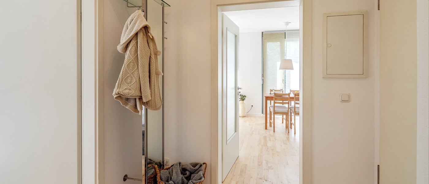 piso con jardín München Messestadt Riem 02 pasillo 12287