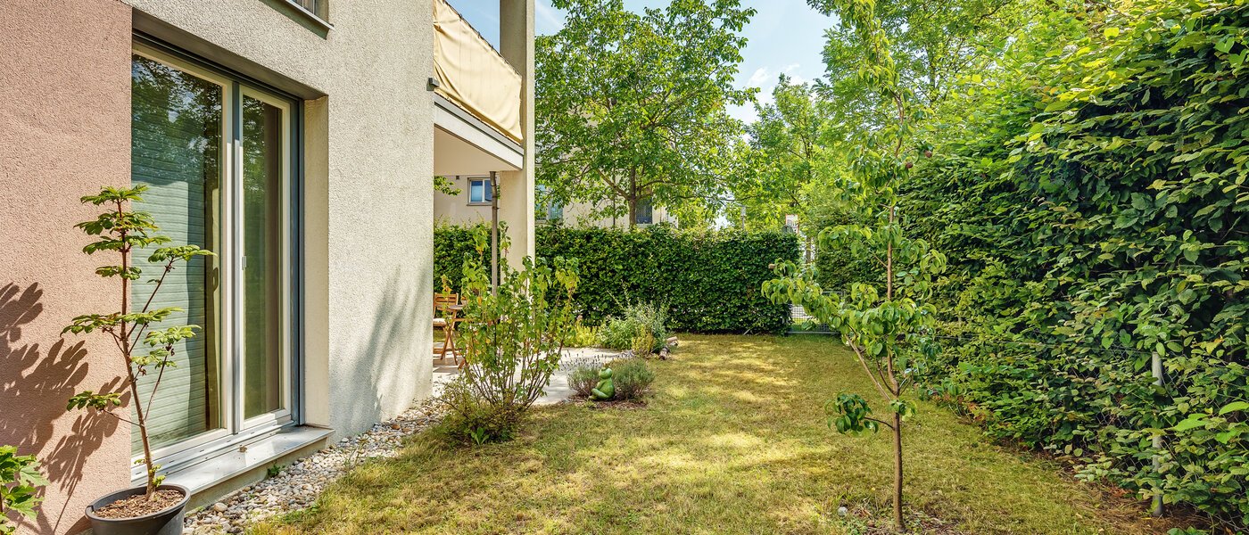 piso con jardín München Messestadt Riem 01 jardín 12287