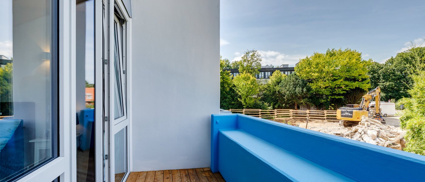 dúplex München Moosach 02 balcón 12293