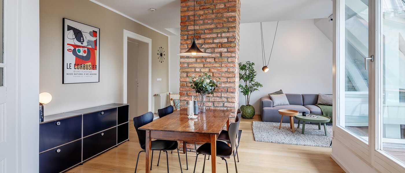 dúplex München Maxvorstadt 02 zona comedor 12304