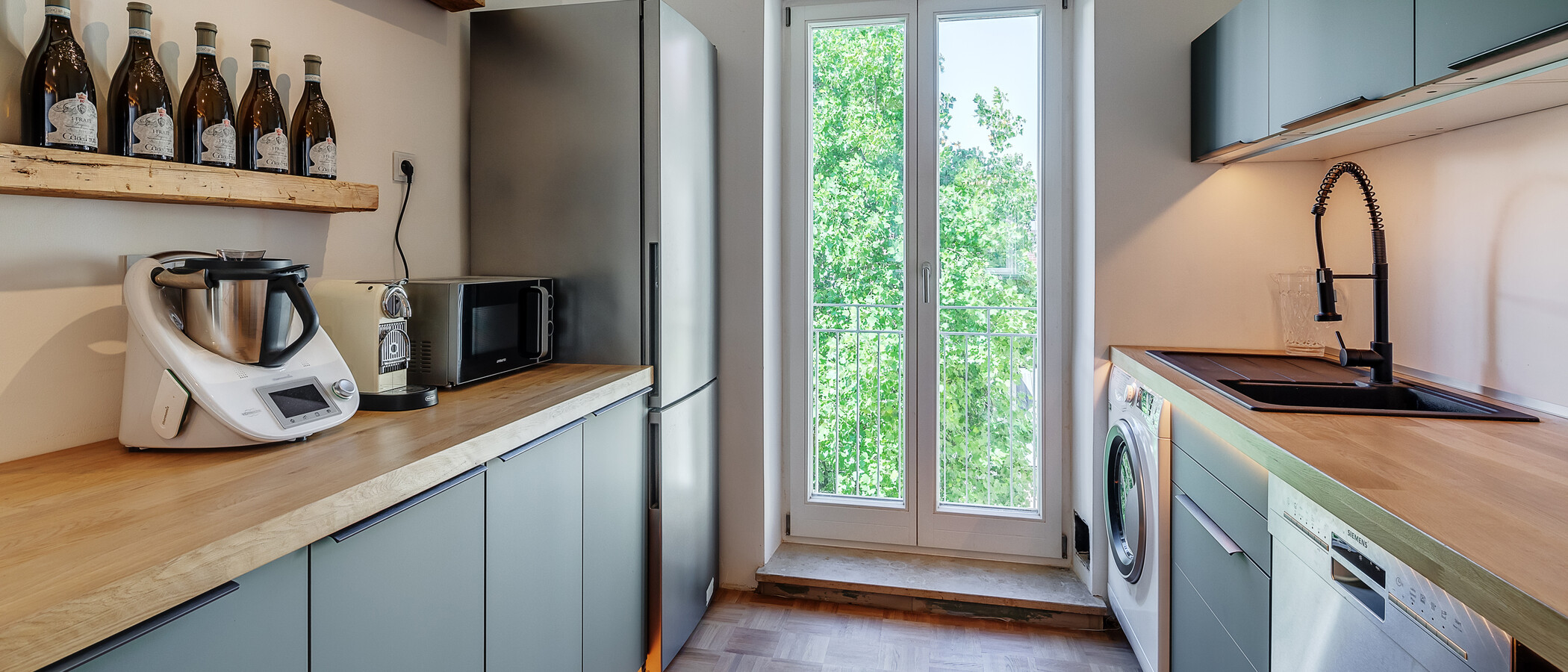 apartamento München Schwabing 04 cocina 12306