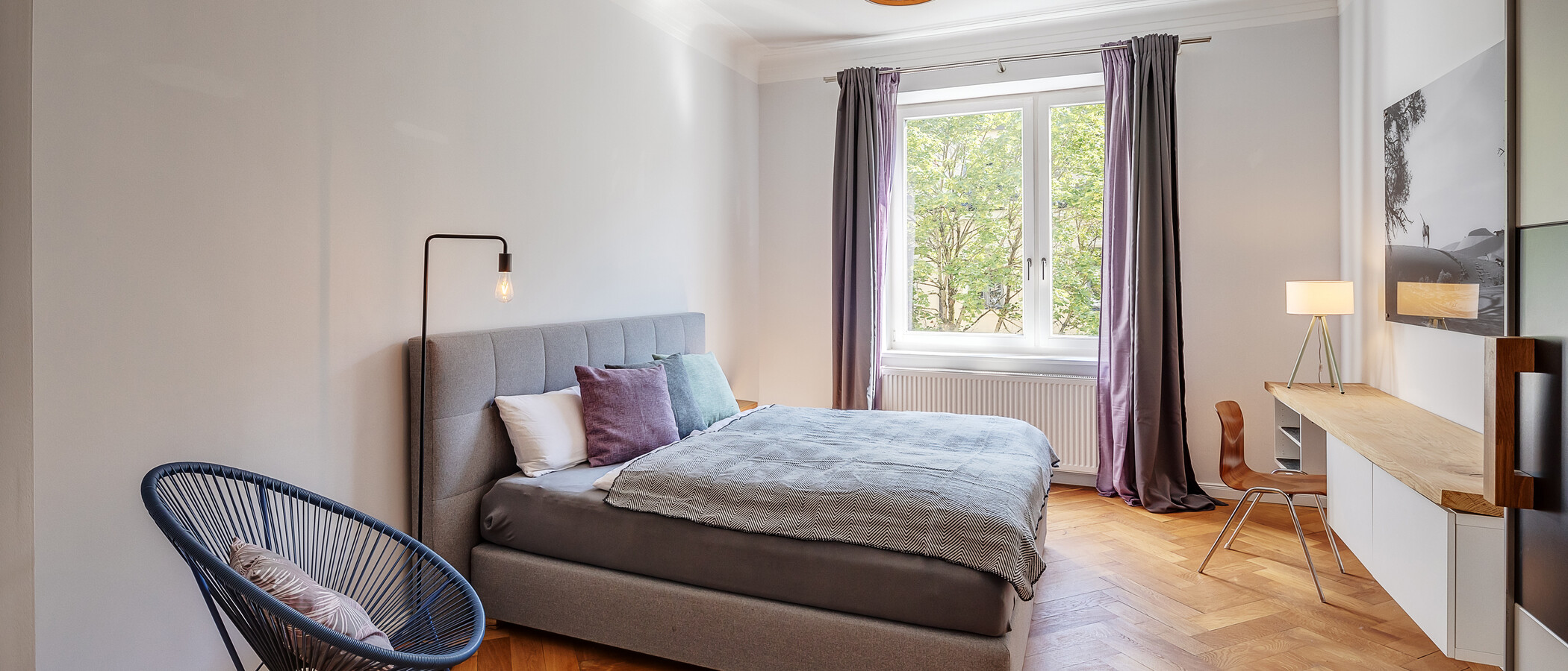 apartamento München Schwabing 01 1. dormitorio 12306
