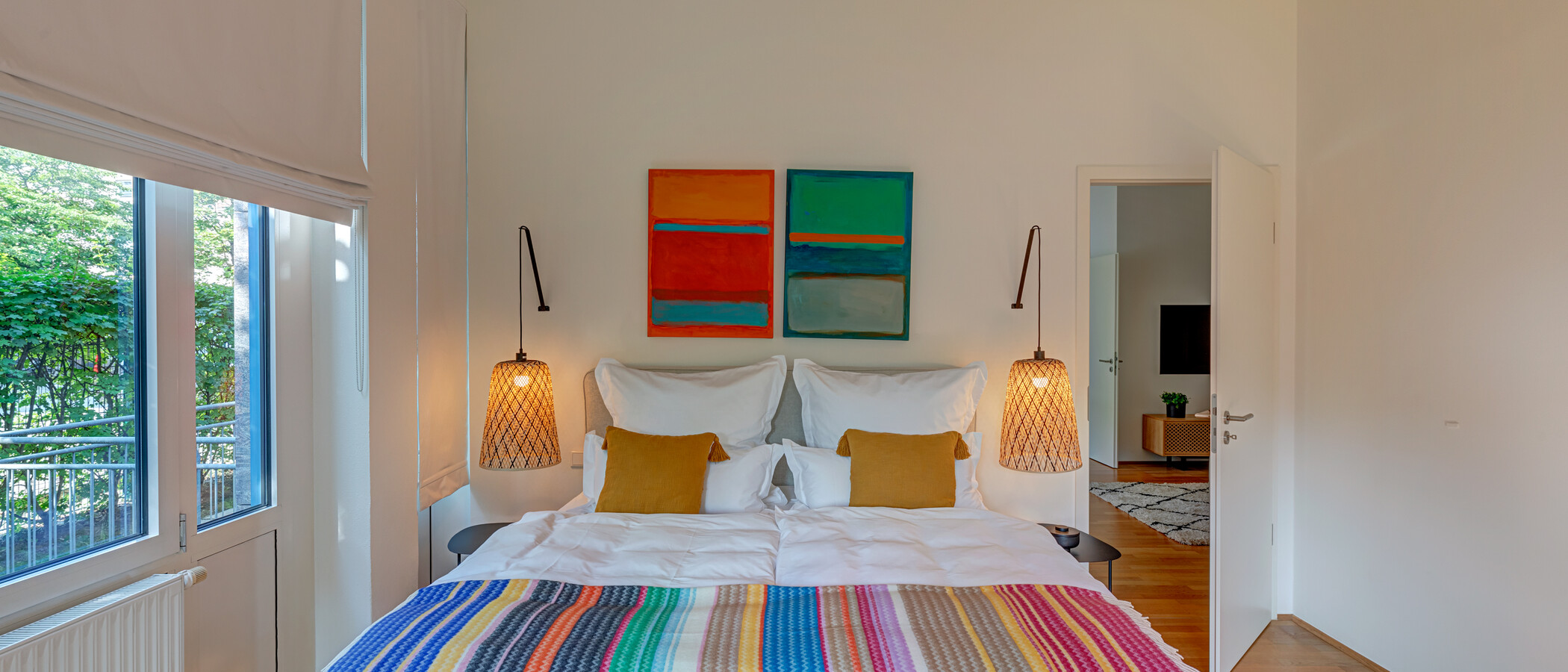 apartamento Unterföhring 04 dormitorio 12308
