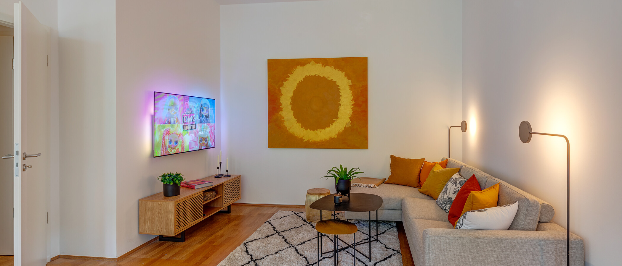 apartamento Unterföhring 03 zona de día  12308
