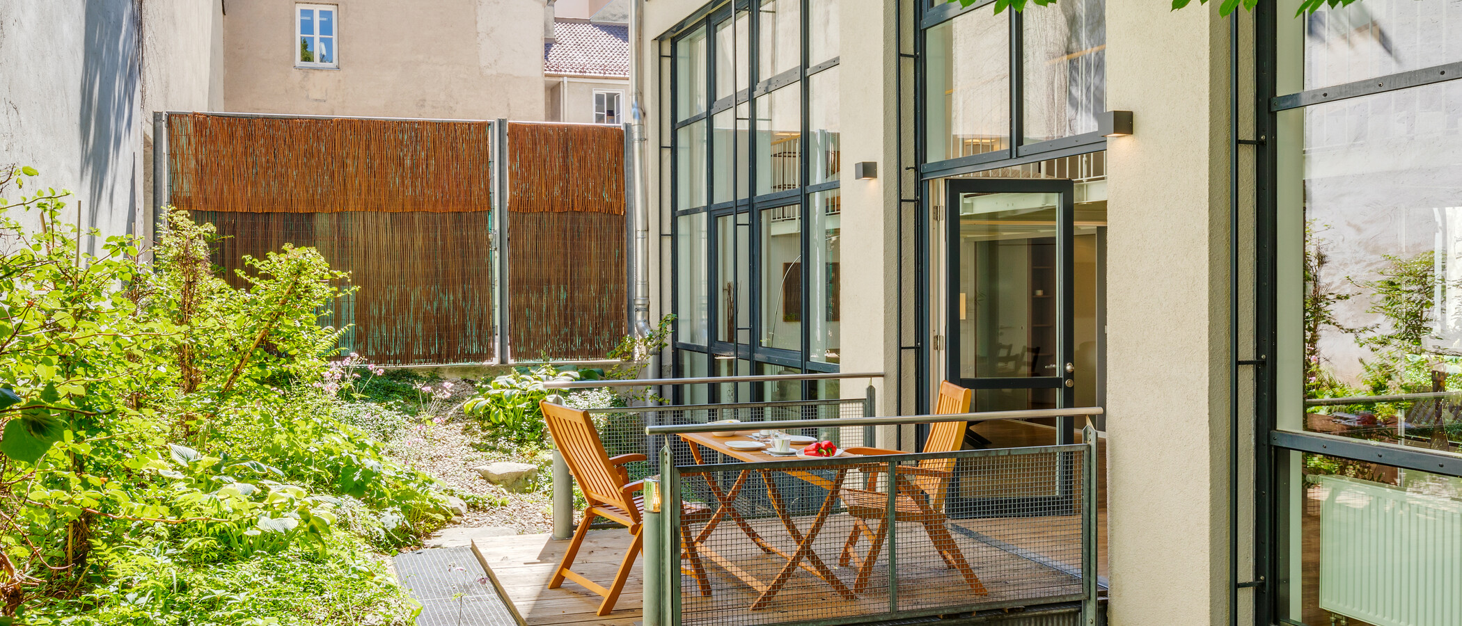 piso con galería München Ludwigsvorstadt 01 terraza 12314