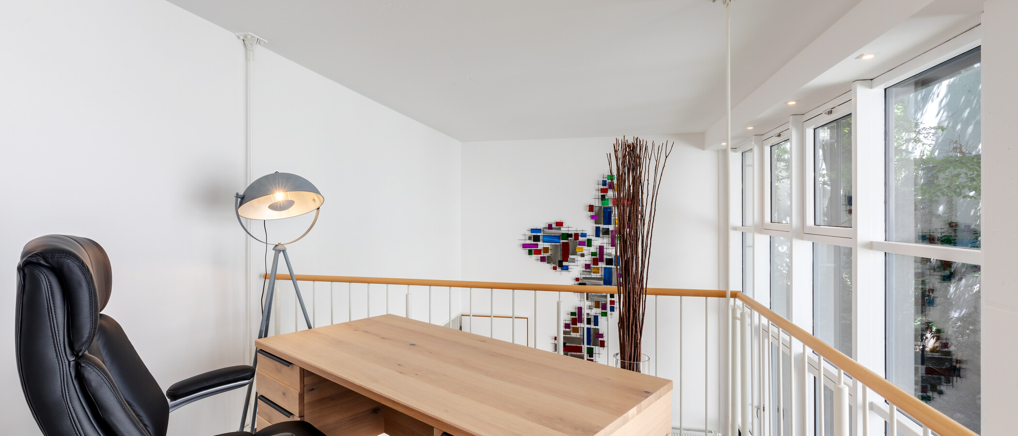 piso con galería München Ludwigsvorstadt 01 área de trabajo 12314