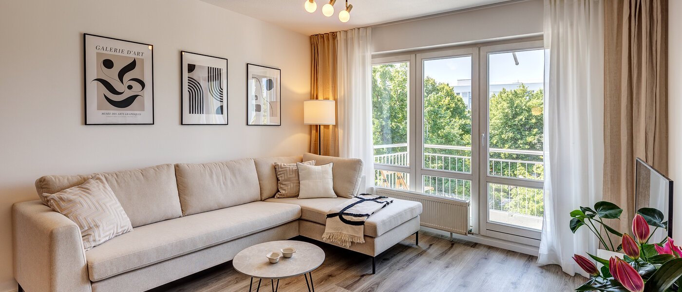 apartamento München Moosach 03 zona de día  12317