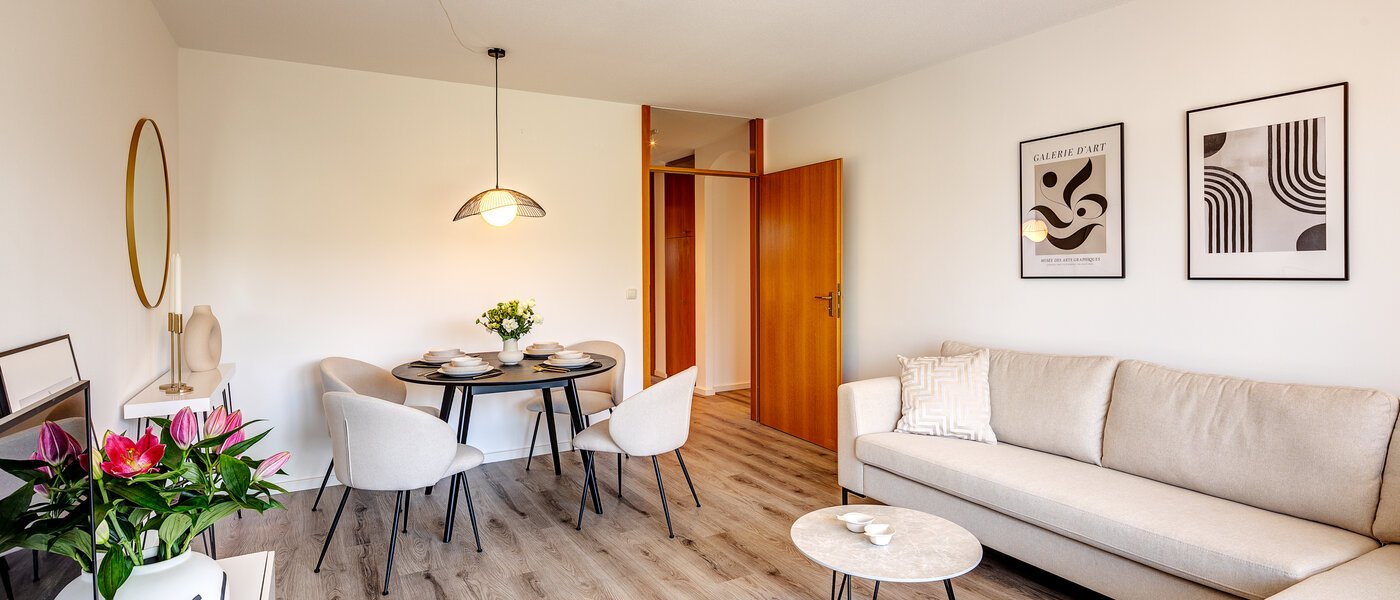 apartamento München Moosach 04 zona de día  12317
