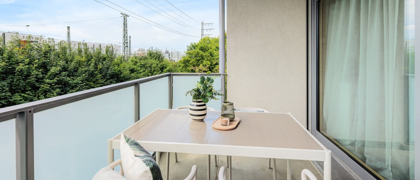 apartamento München Pasing 03 1. balcón 12332