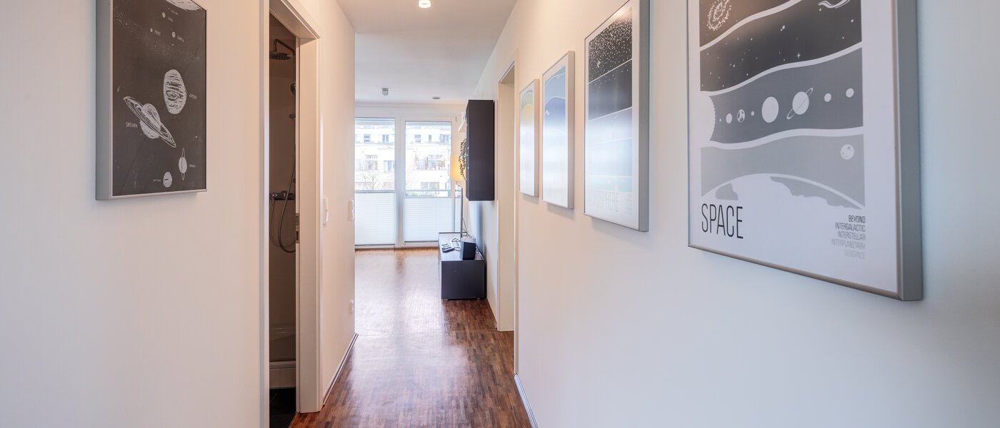 apartamento München Haidhausen 03 pasillo 12333