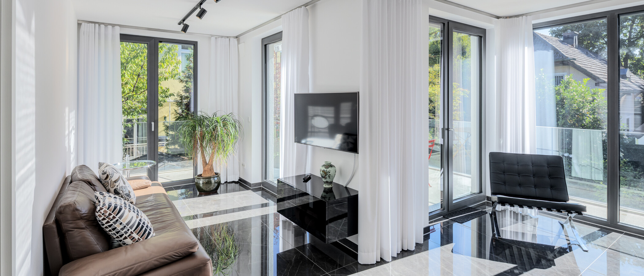 apartamento München Pasing 02 zona de día  12344