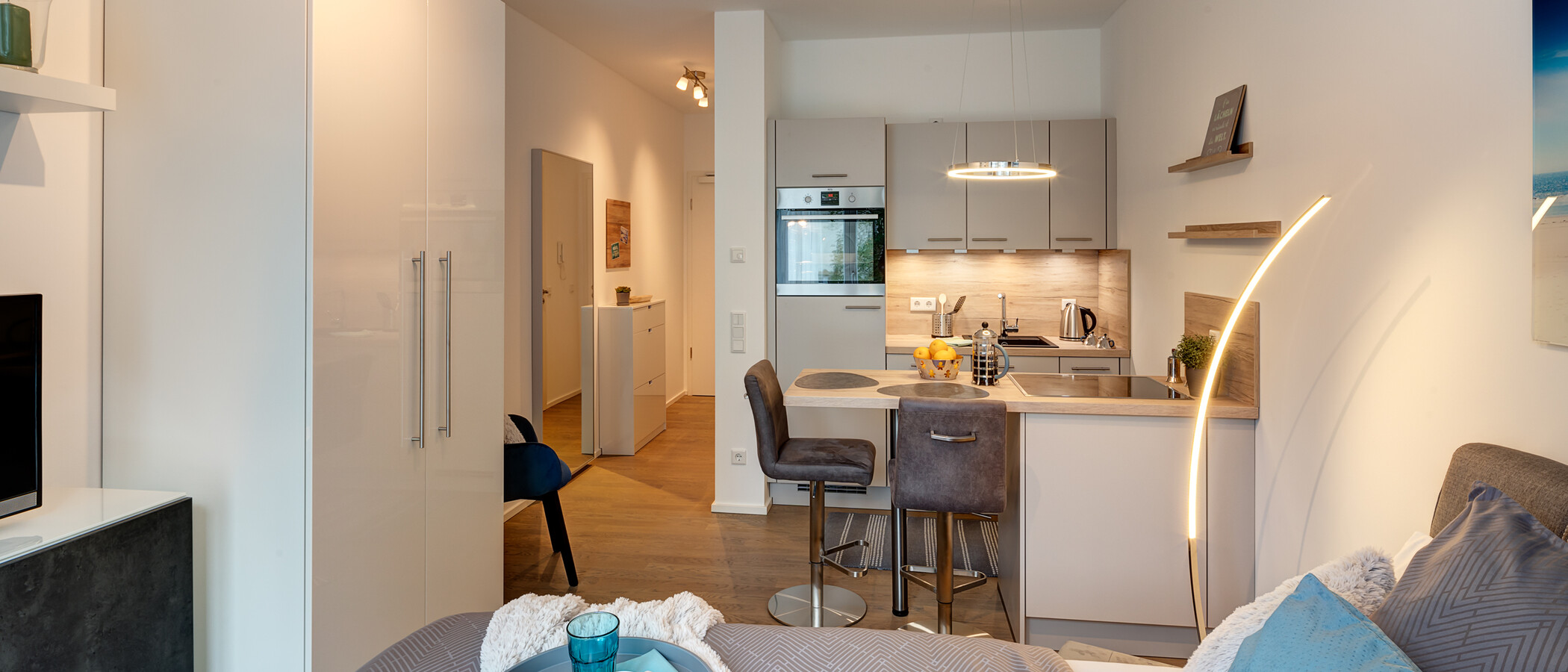 apartamento München Sendling 02 zona de día  12359