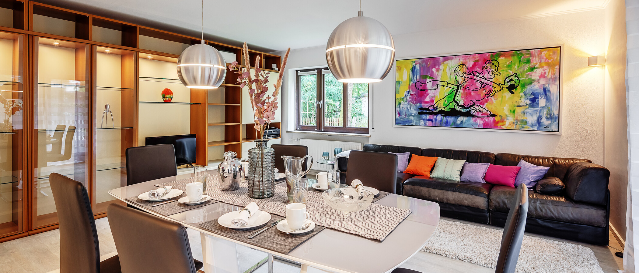 apartamento München Solln 02 zona de día  12371