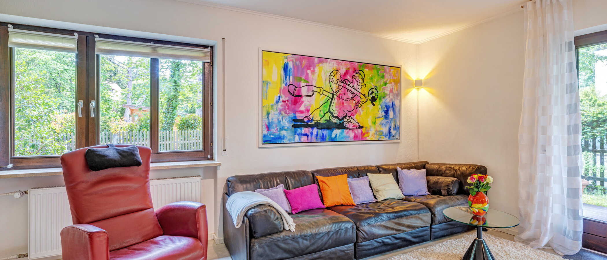 apartamento München Solln 05 zona de día  12371