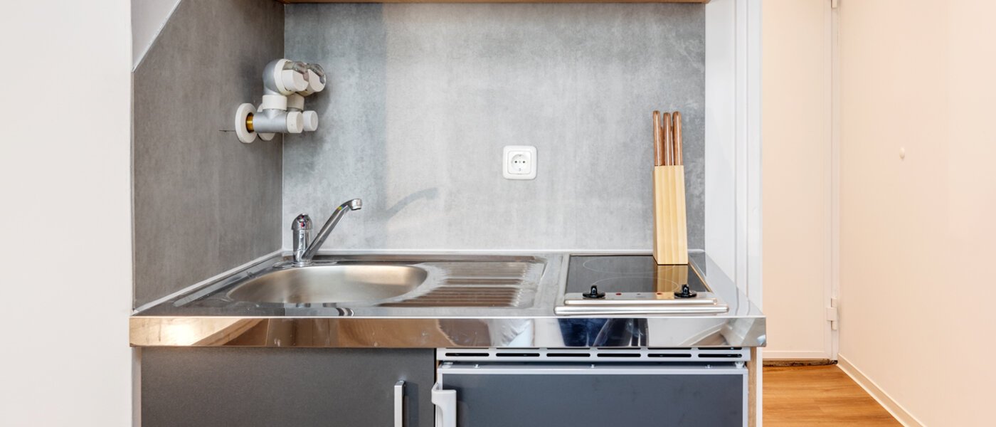 apartamento München Maxvorstadt - Universitätsviertel 02 cocina 12374