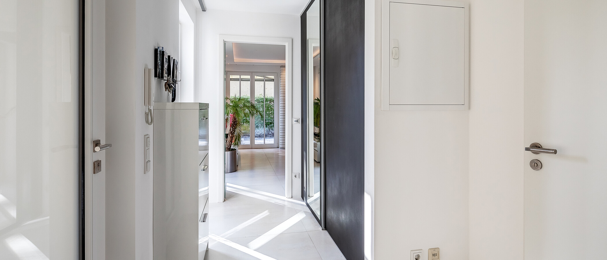 piso con jardín München Schwabing (rechts der Leopoldstraße) 02 pasillo 12380