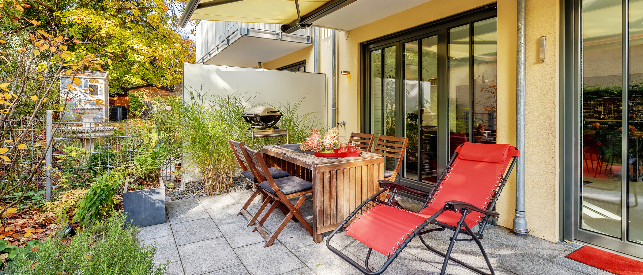 piso con jardín München Schwabing (rechts der Leopoldstraße) 01 terraza 12380