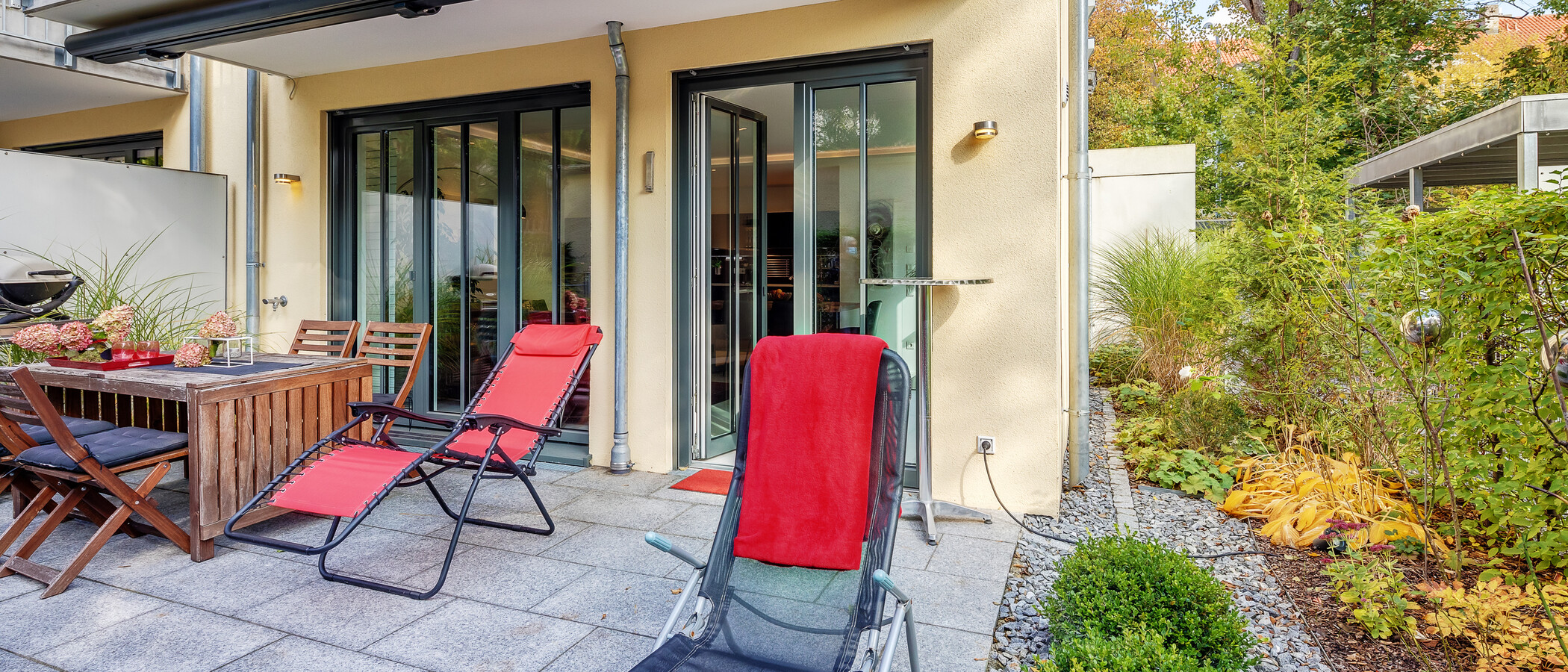 piso con jardín München Schwabing (rechts der Leopoldstraße) 02 terraza 12380