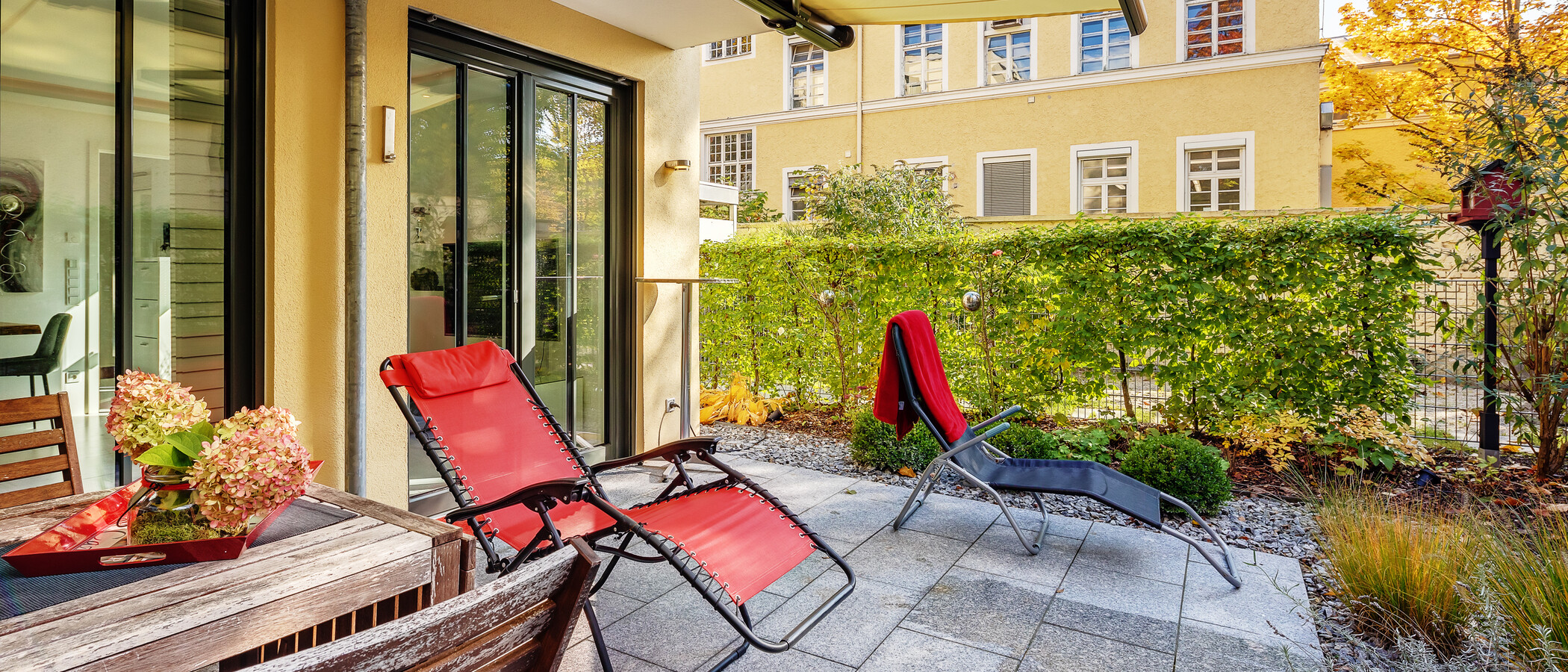 piso con jardín München Schwabing (rechts der Leopoldstraße) 03 terraza 12380