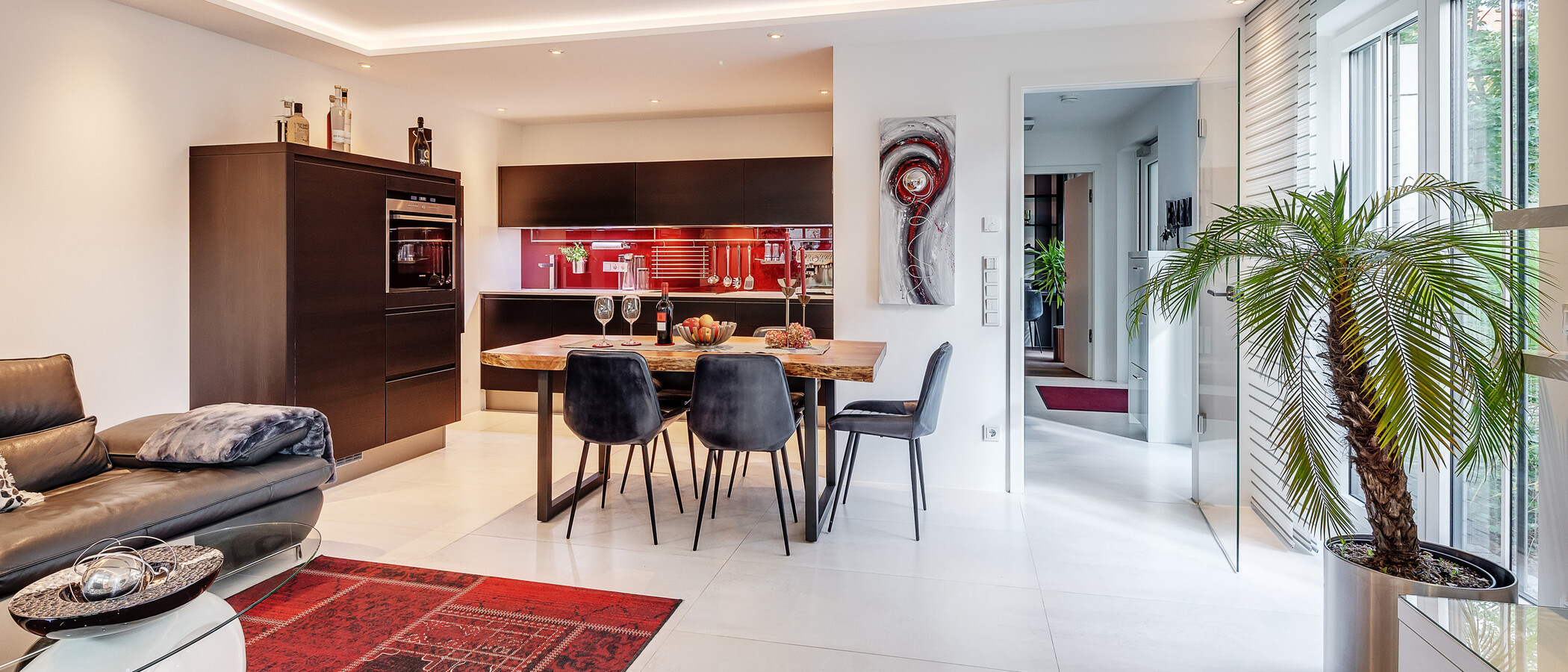piso con jardín München Schwabing (rechts der Leopoldstraße) 04 zona de día  12380