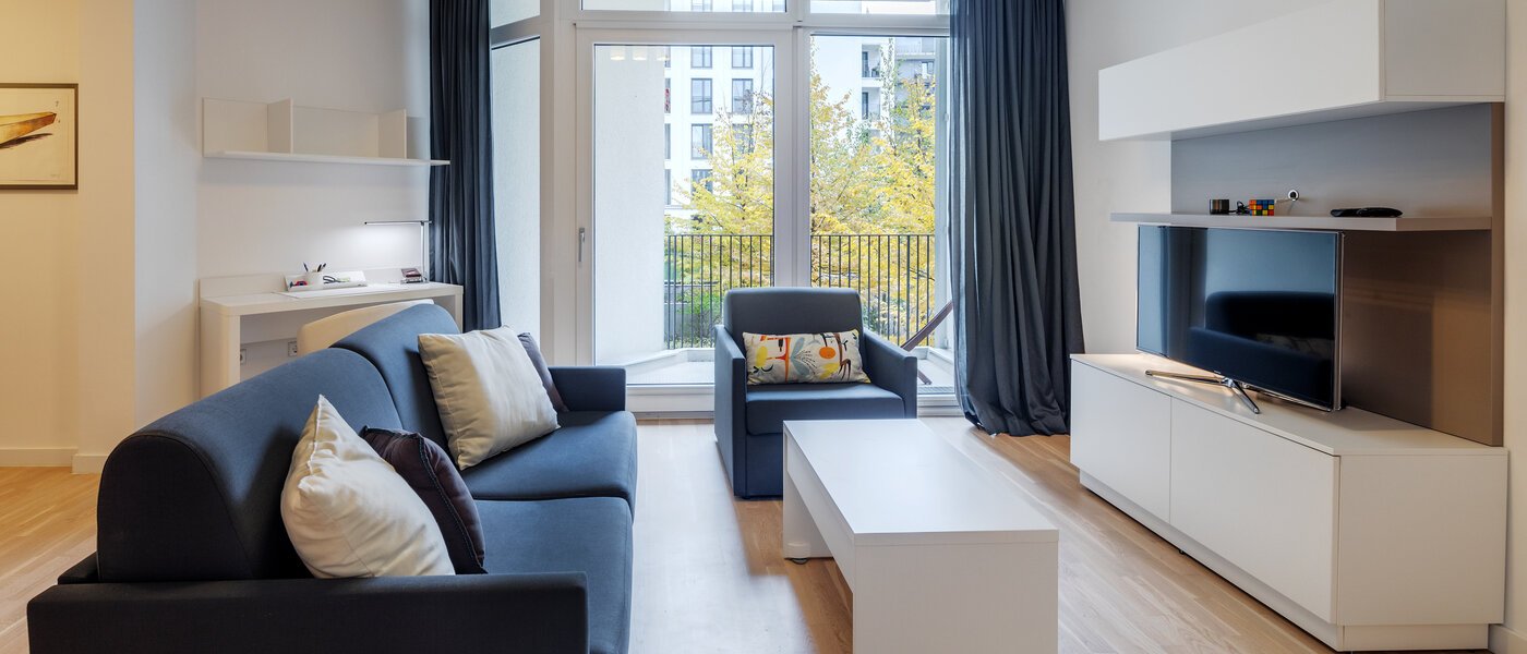 apartamento München Bogenhausen 01 zona de día  12389