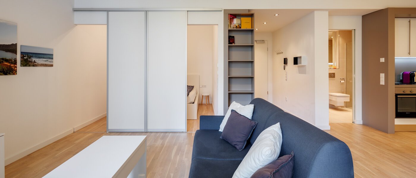 apartamento München Bogenhausen 03 zona de día  12389