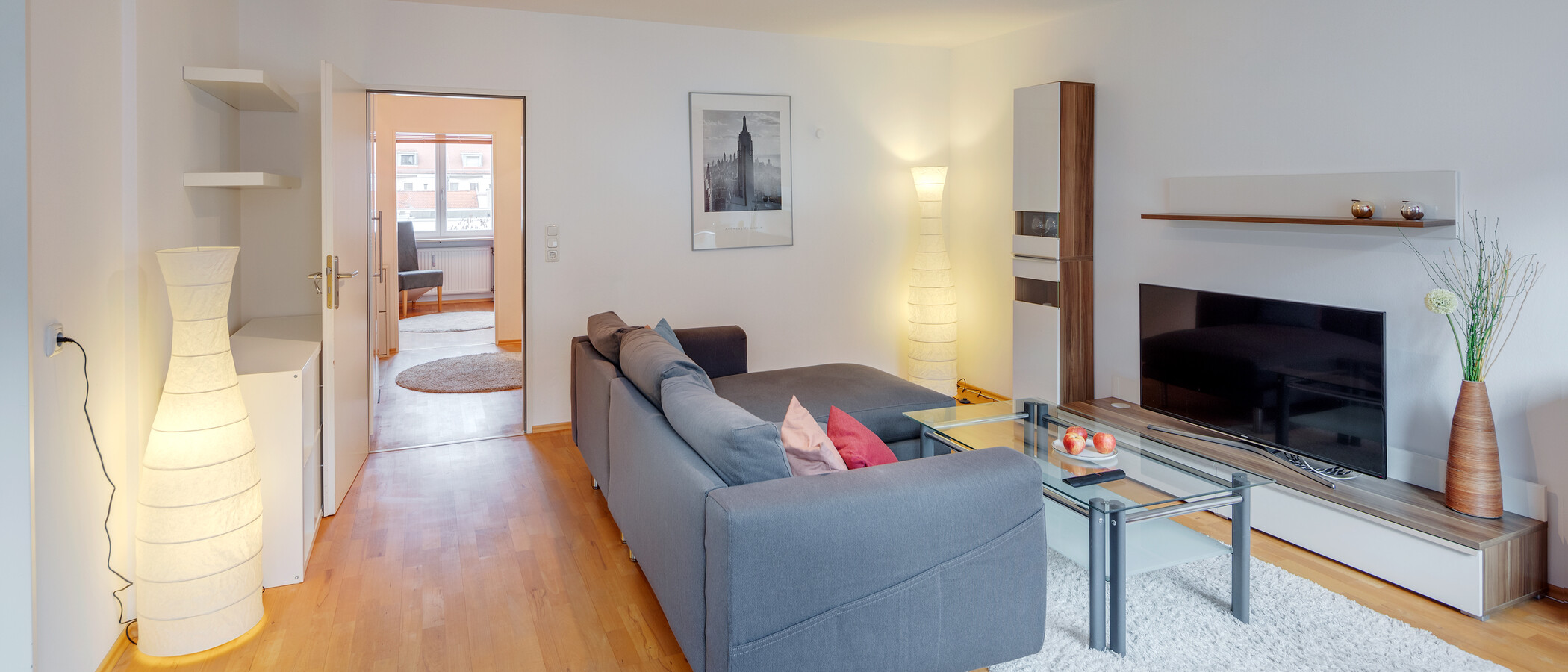 apartamento München Maxvorstadt 02 zona de día  12401
