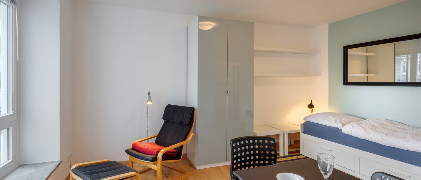apartamento München Neuhausen 01 zona de día  12413