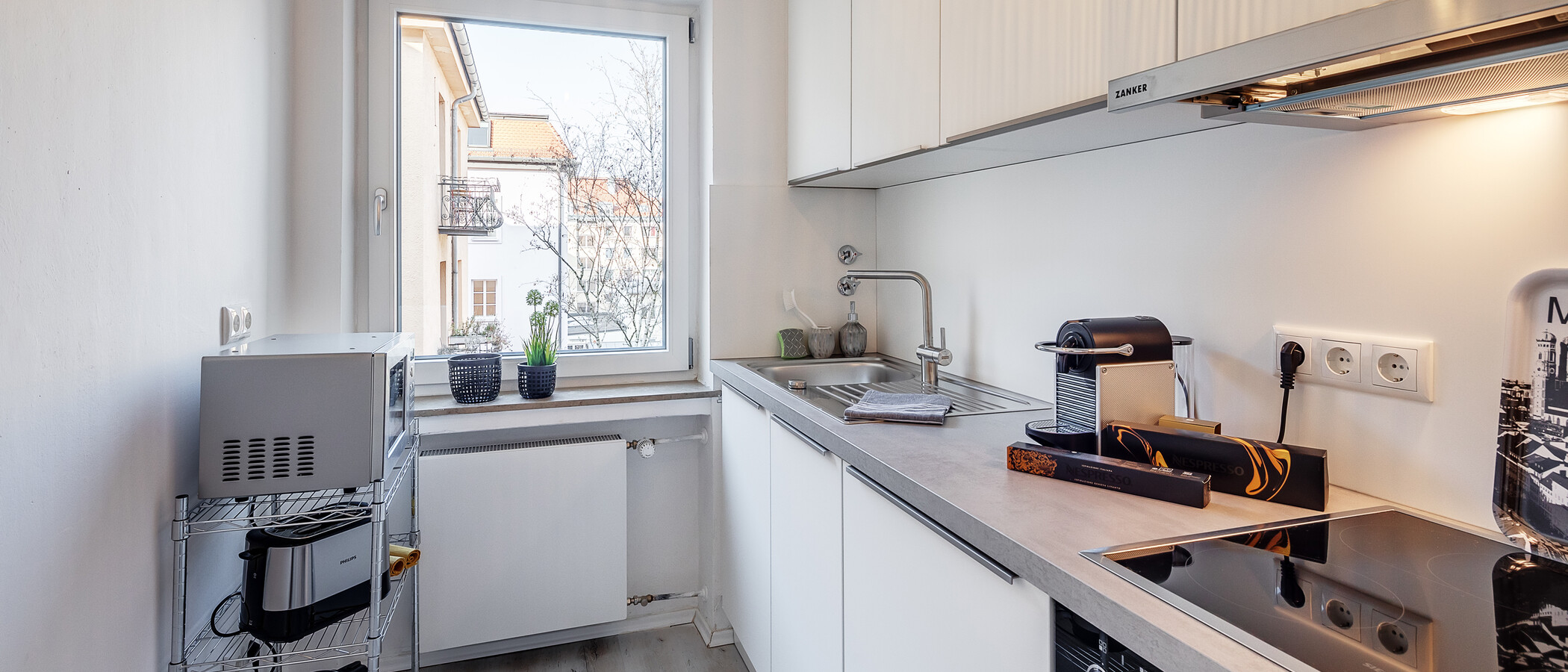 apartamento München Neuhausen 01 cocina 12418