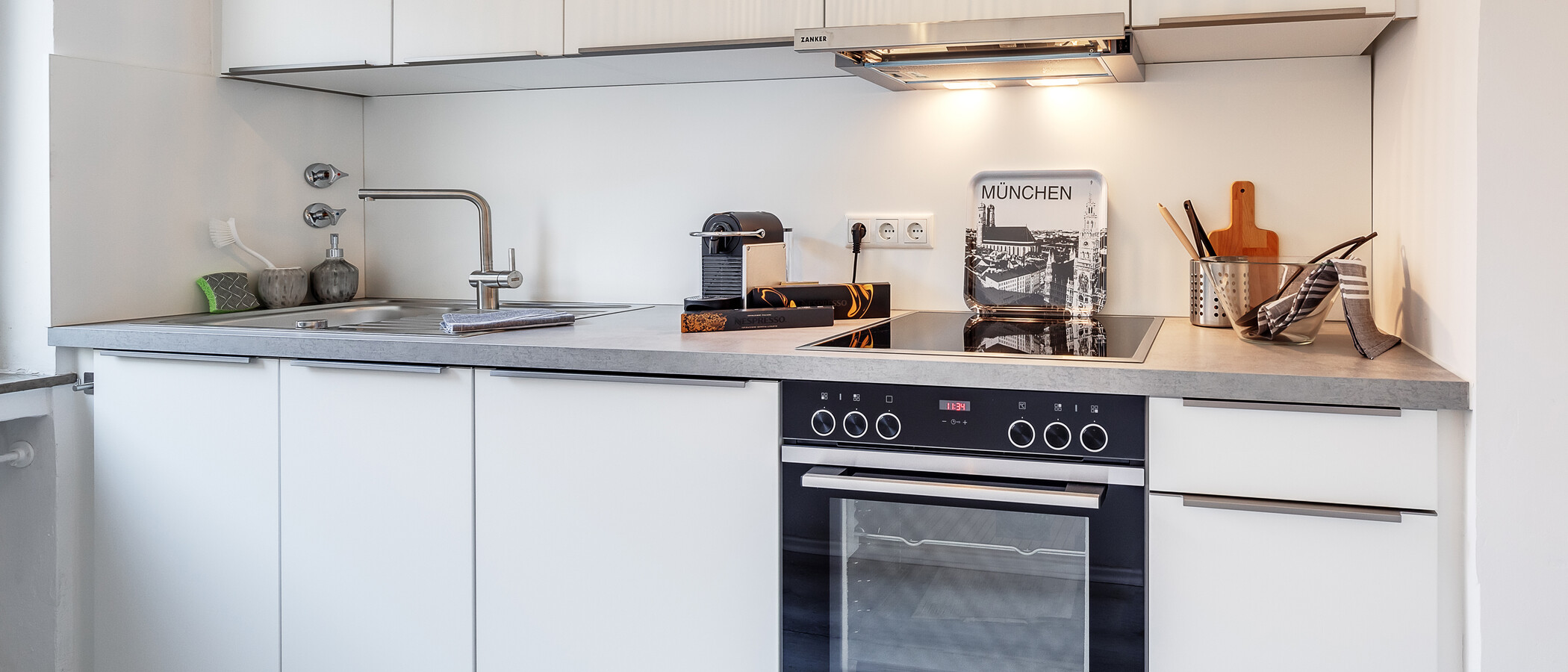 apartamento München Neuhausen 02 cocina 12418