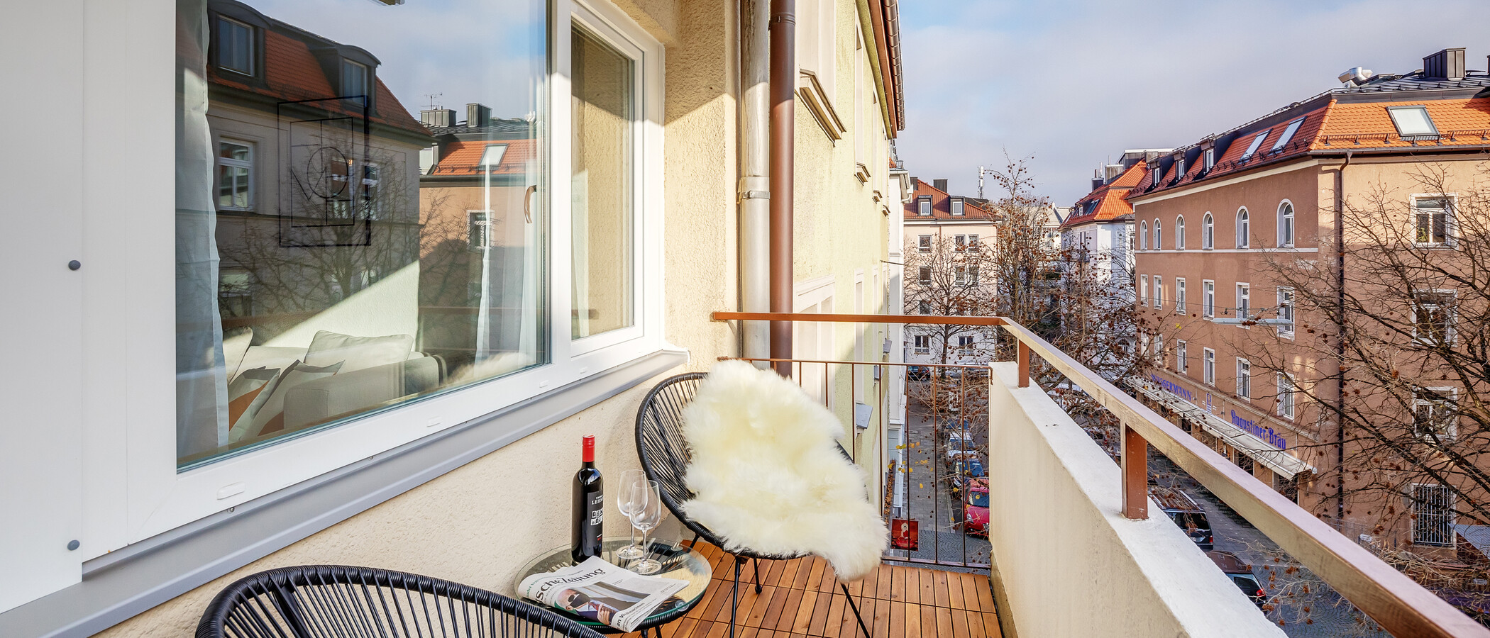 apartamento München Neuhausen 01 balcón 12418