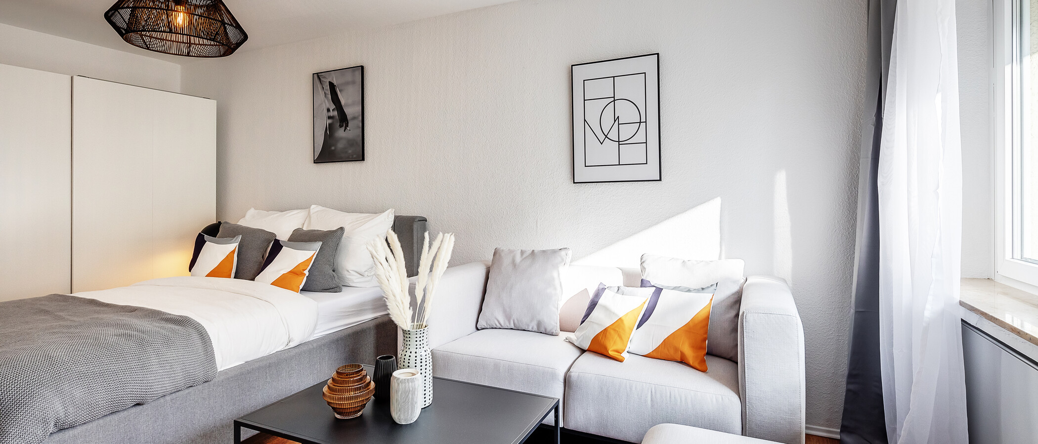 apartamento München Neuhausen 02 zona de día  12418