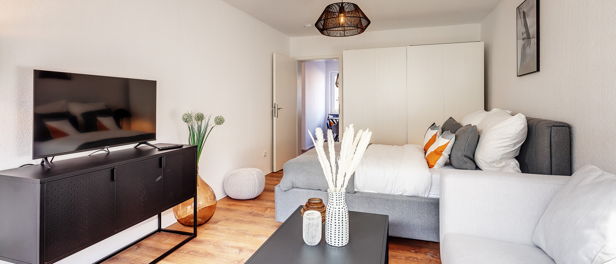 apartamento München Neuhausen 05 zona de día  12418