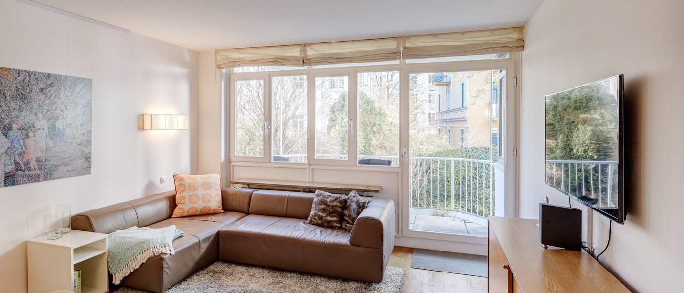 apartamento München Schwabing 02 zona de día  12436