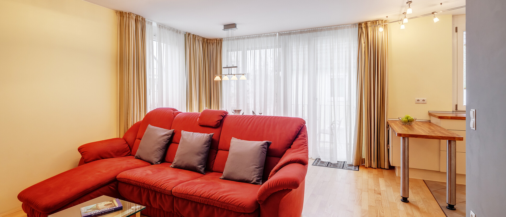 apartamento München Milbertshofen 02 zona de día  12441