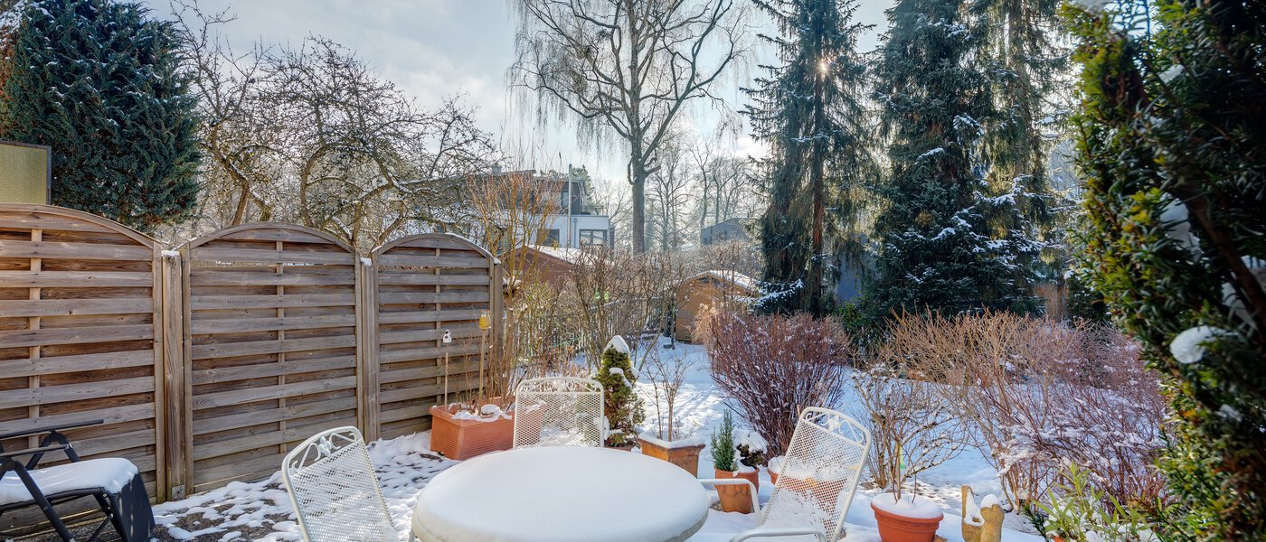 chalet adosado en esquina München Obersendling 03 terraza 12456