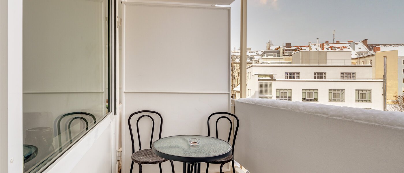 apartamento München Isarvorstadt 01 balcón 12468