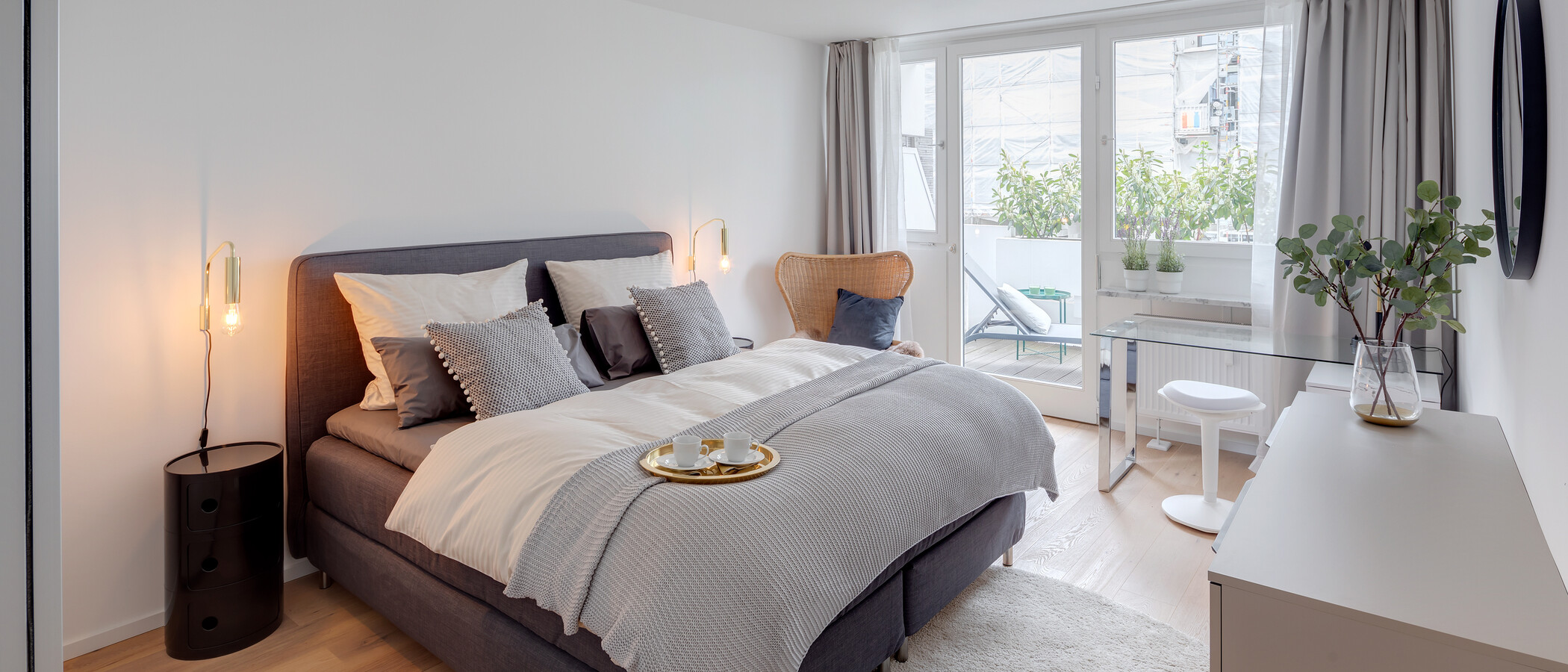 apartamento München Sendling 01 dormitorio 12477