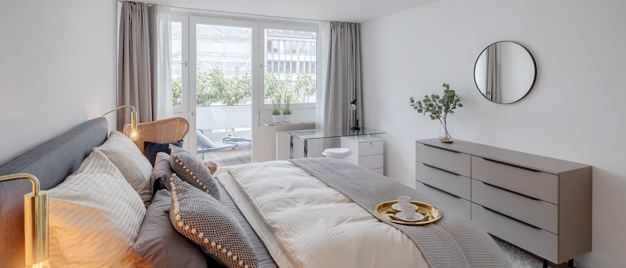 apartamento München Sendling 03 dormitorio 12477