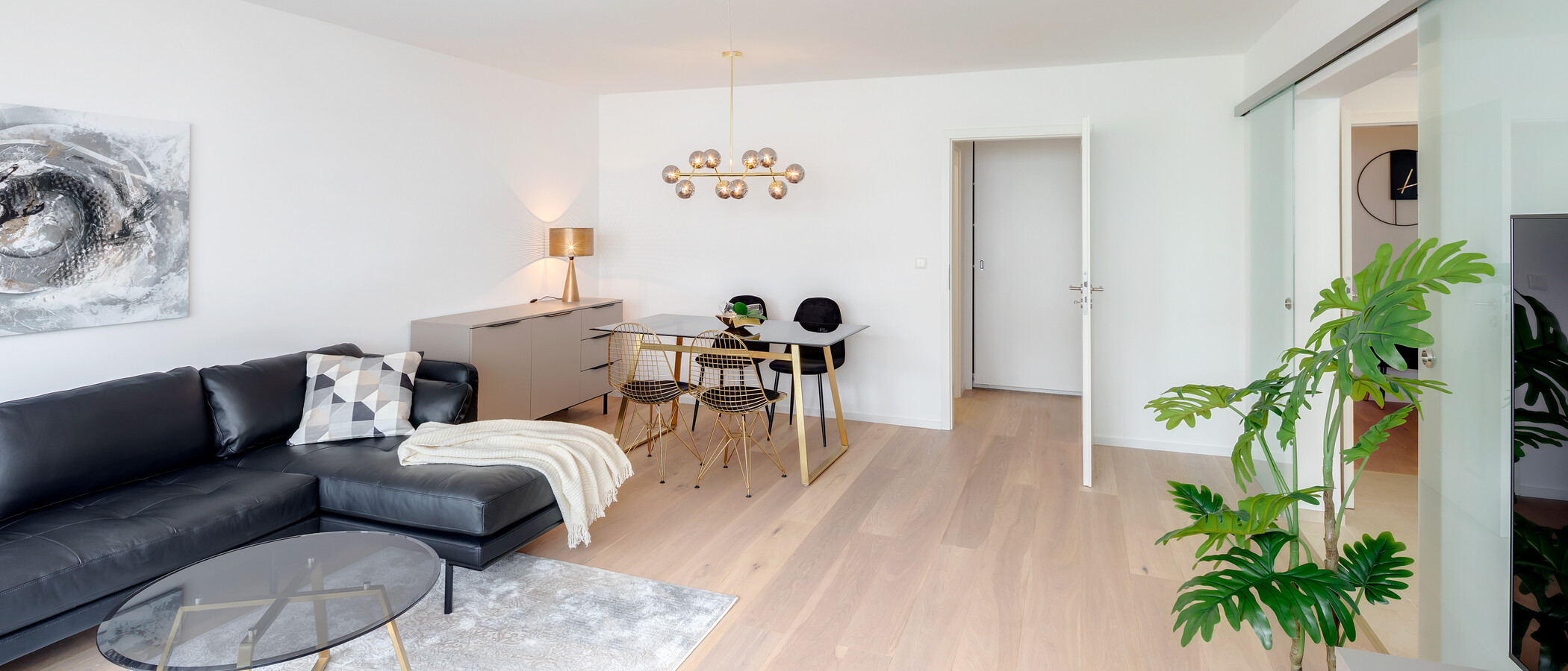 apartamento München Sendling 04 zona de día  12477