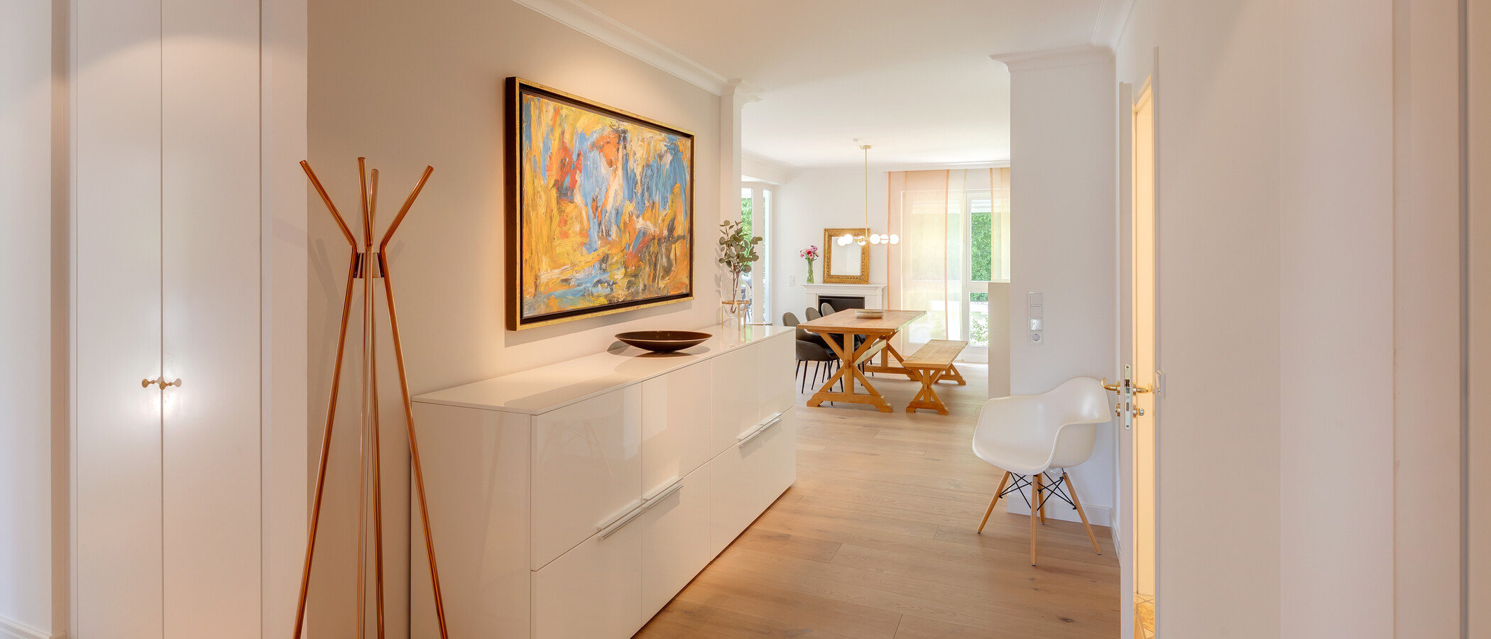 apartamento München Nymphenburg-Gern 01 pasillo 12482