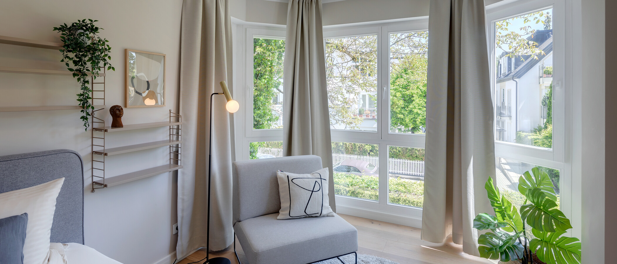 apartamento München Nymphenburg-Gern 02 2. dormitorio 12482