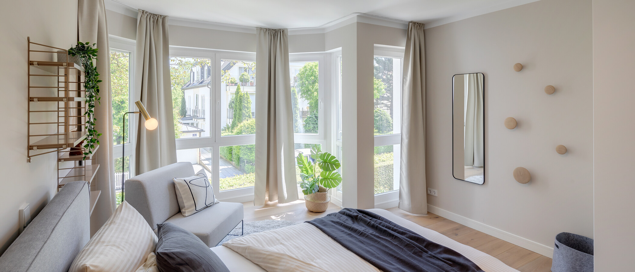 apartamento München Nymphenburg-Gern 04 2. dormitorio 12482